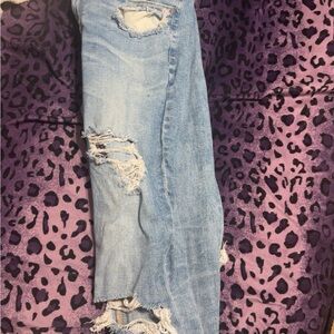 American Eagle Outfitters Sky Blue Denim Jeans